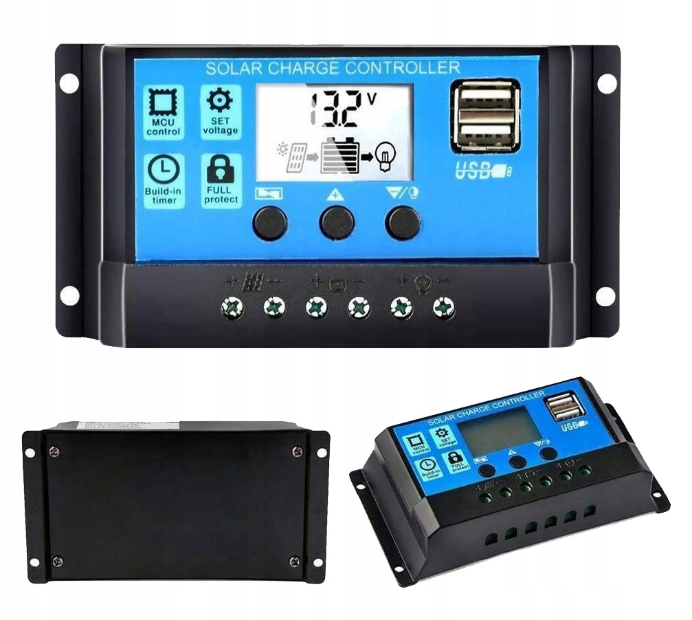

Regulator Ładowania Kontroler Solarny 30A 12/24V