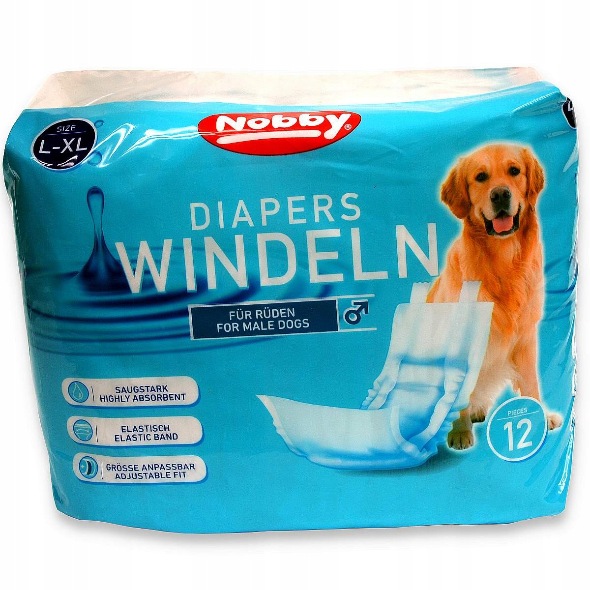 

Pieluchy Pampers dla psa szczeniaka seniora L-XL