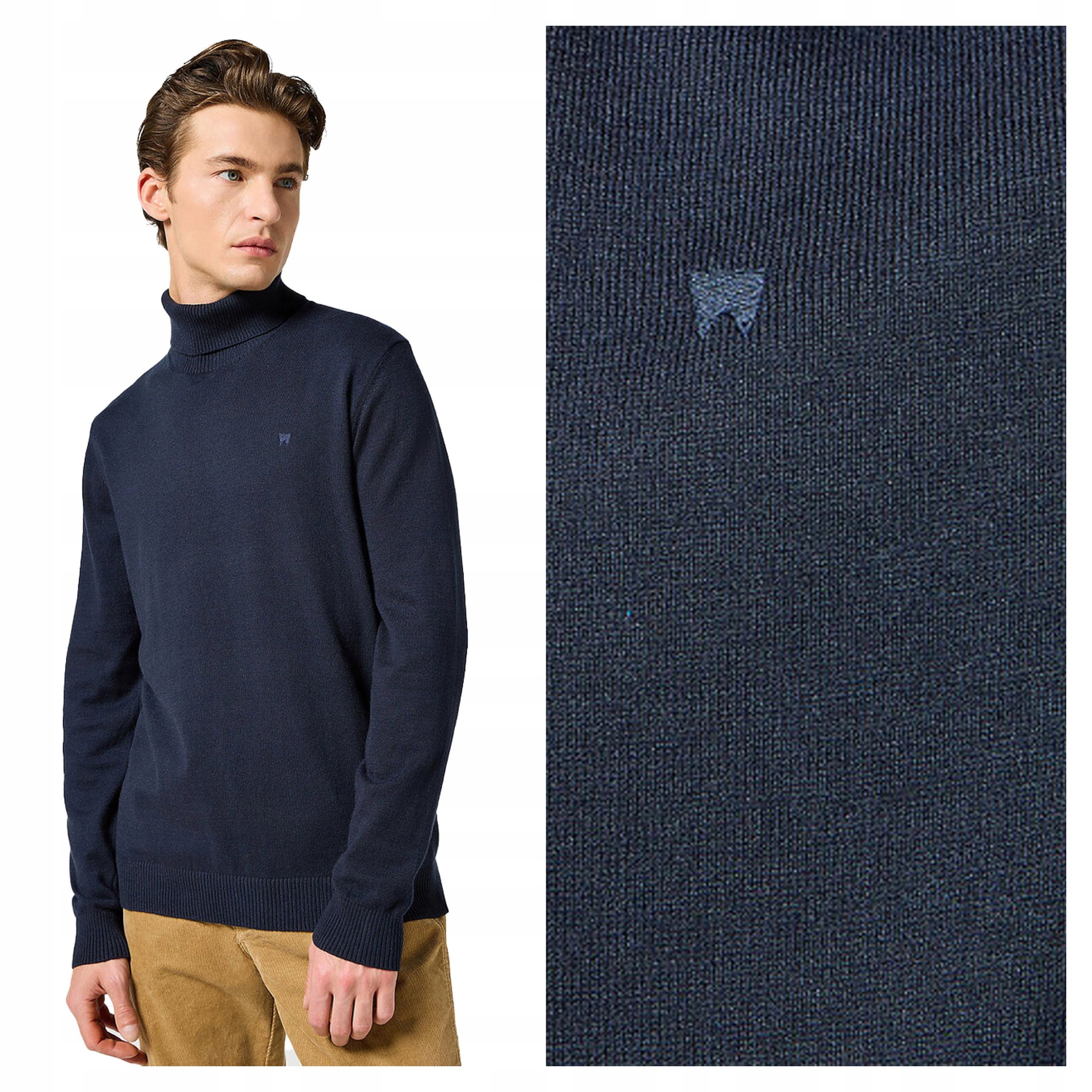 Pánská mikina Wrangler Turtleneck S