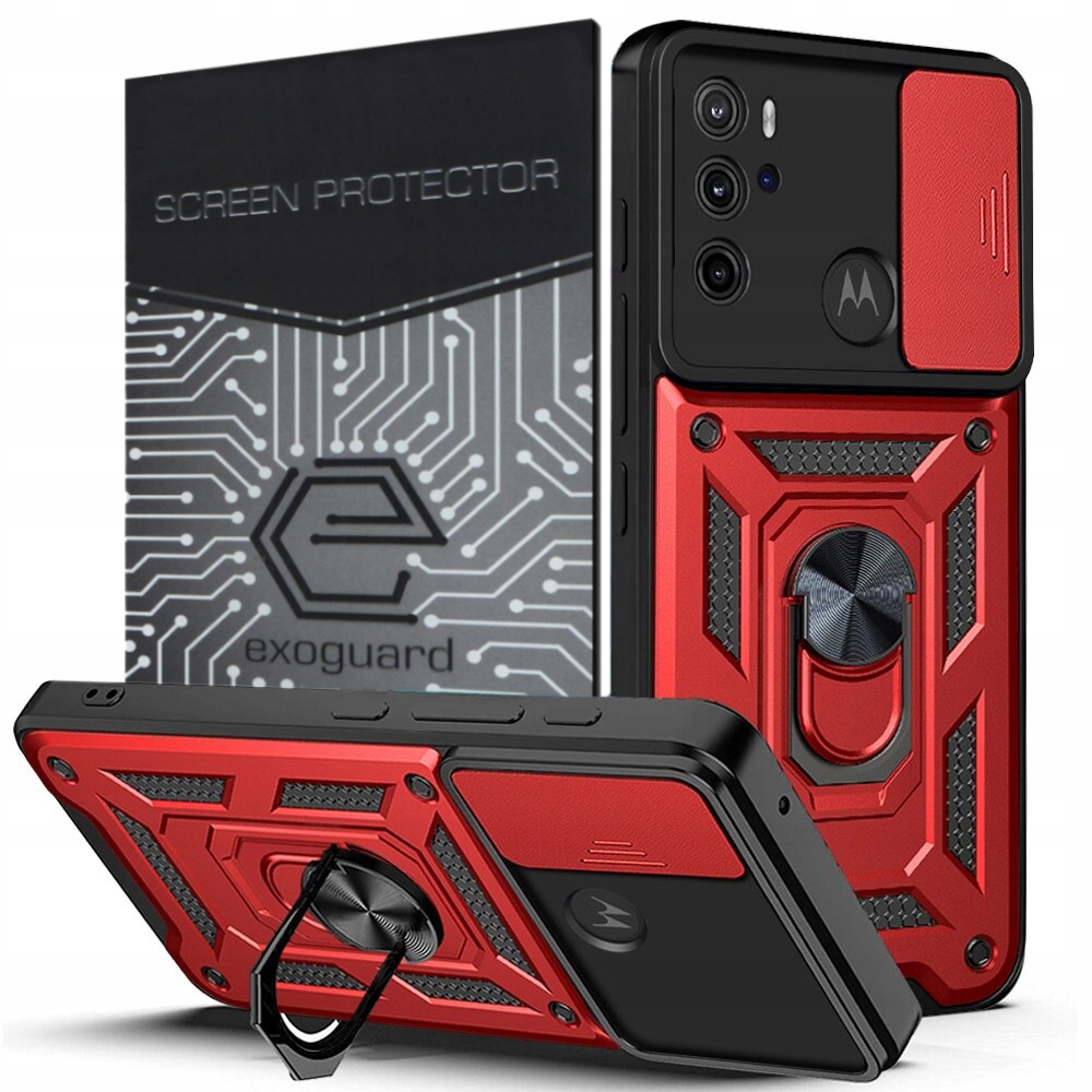 

Etui Pancerne Obudowa+szkło do Motorola Moto G60S