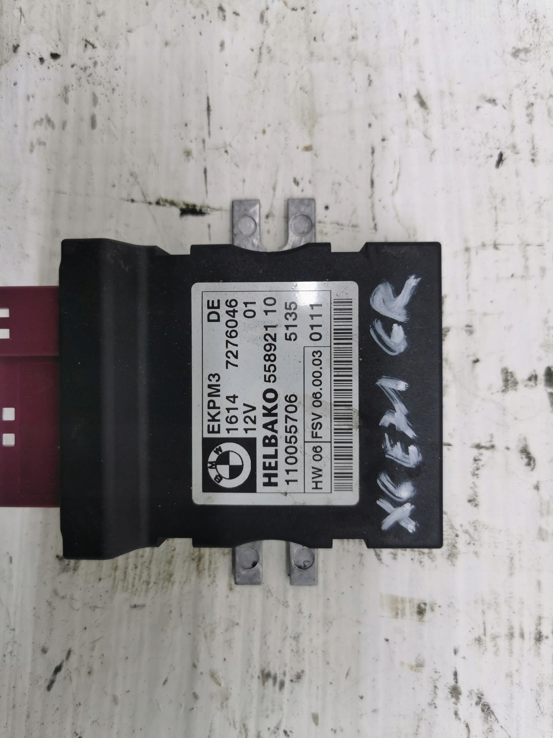modulo Centralina POMPY carburante BMW X6 E71 / LCI 3.0D