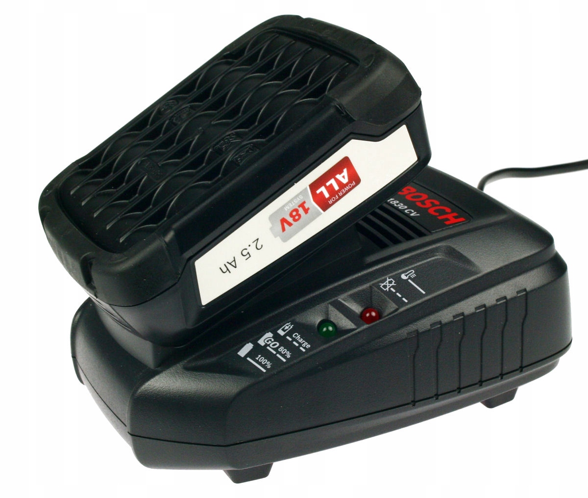 Ładowarka do akumulatorów 14,4V 18V AL 1830 CV BOSCH Typ akumulatora Li-Ion