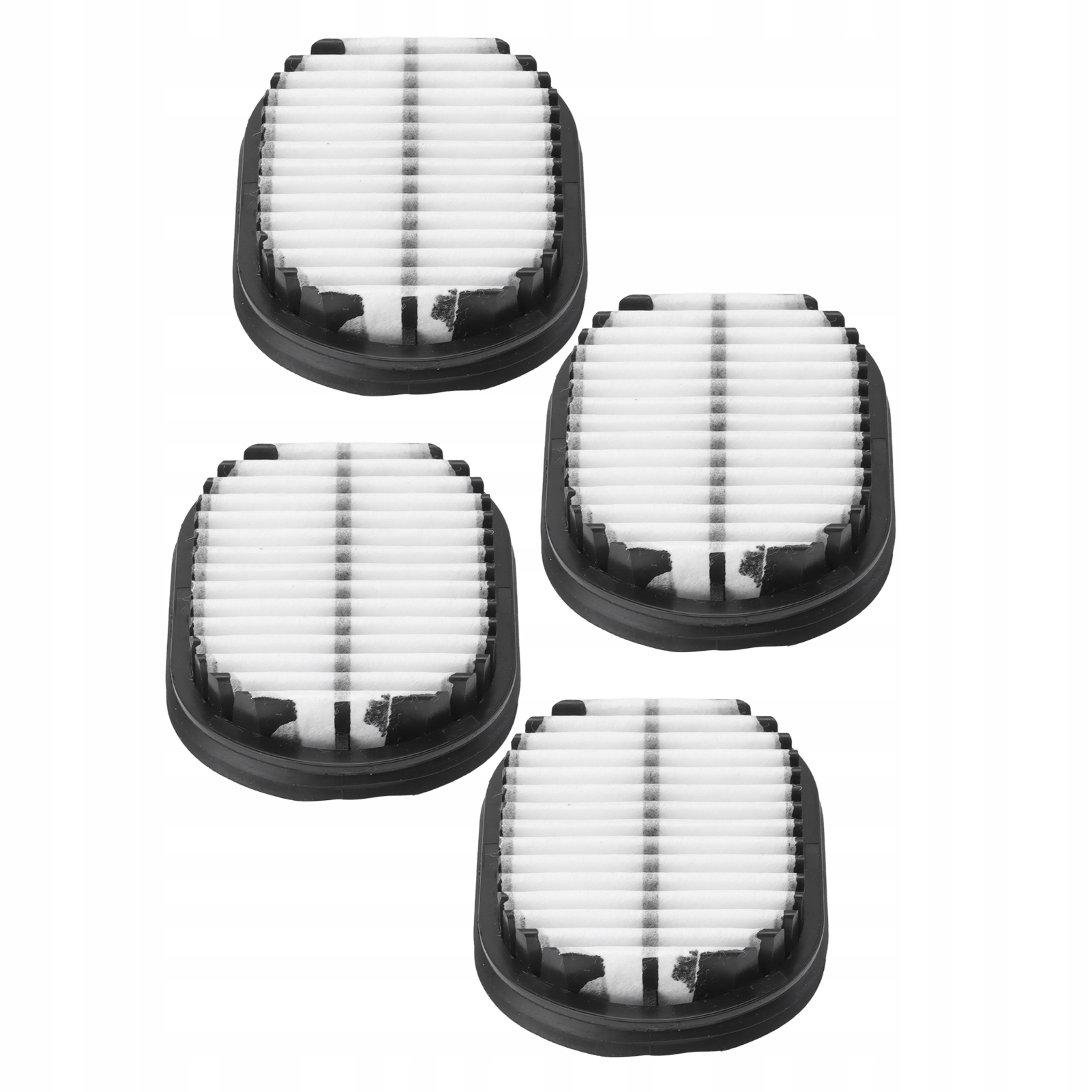 4 szt. Wysokowydajny zespó filtra cząstek staych do Tineco 2.0 Slim D9