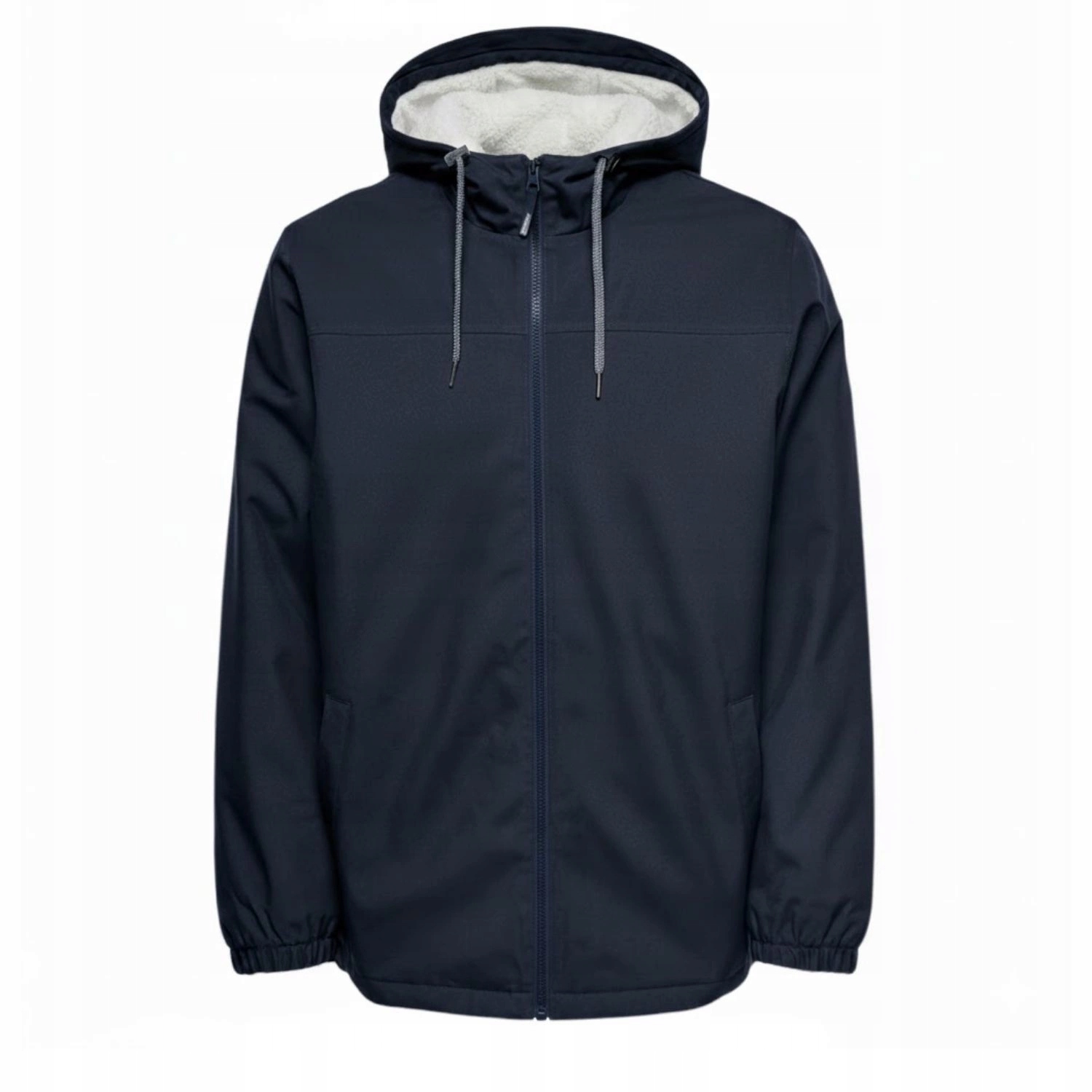 Pánská přechodová bunda Only&sons Semil Windbreaker s kapucí, modrá