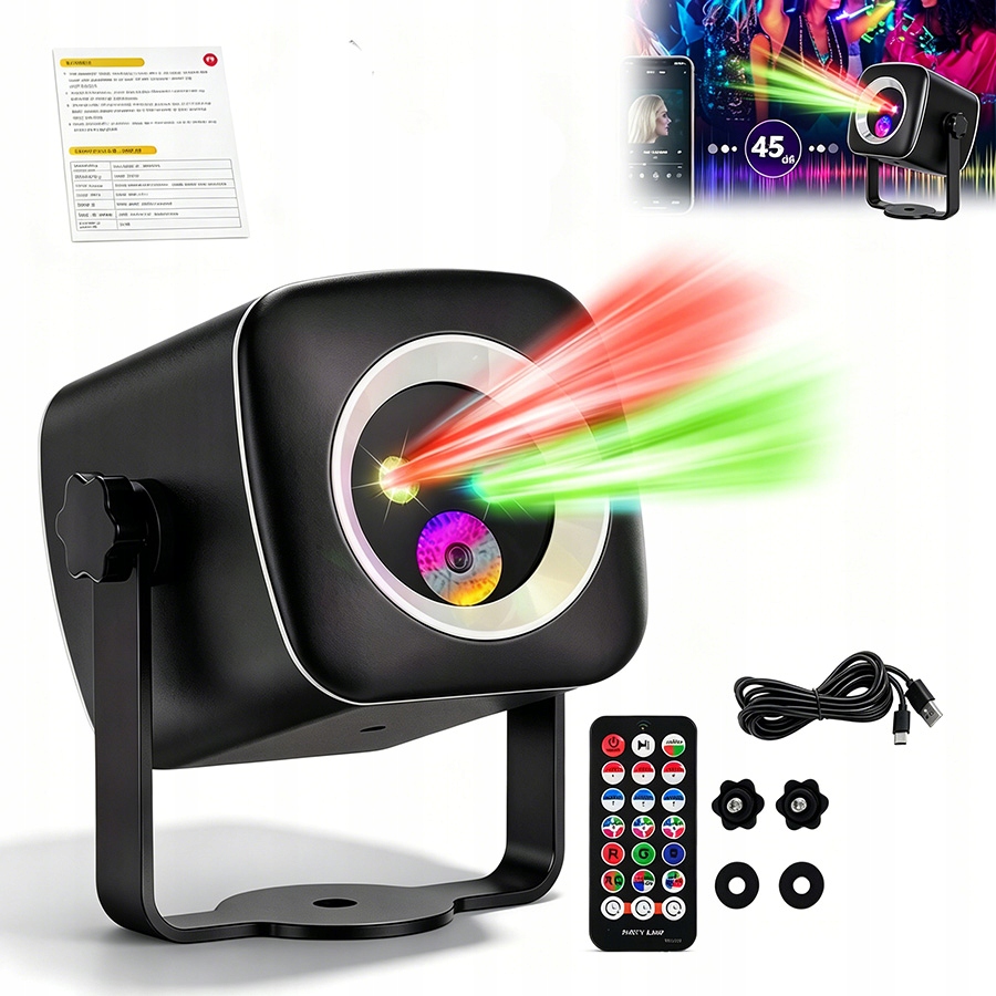 Rgb Laserový Projektor, Světelné Efekty Dj Disco, Párty Osvětlení