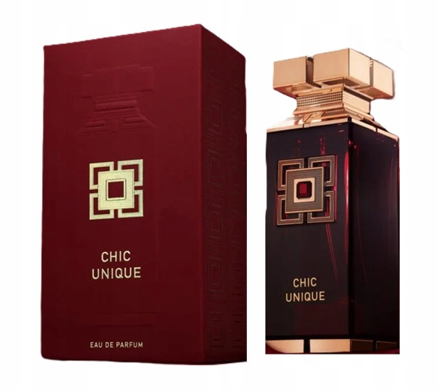 Fragrance World Chic Unique 100 ML Parfémovaná Voda Unisex Pro Muže
