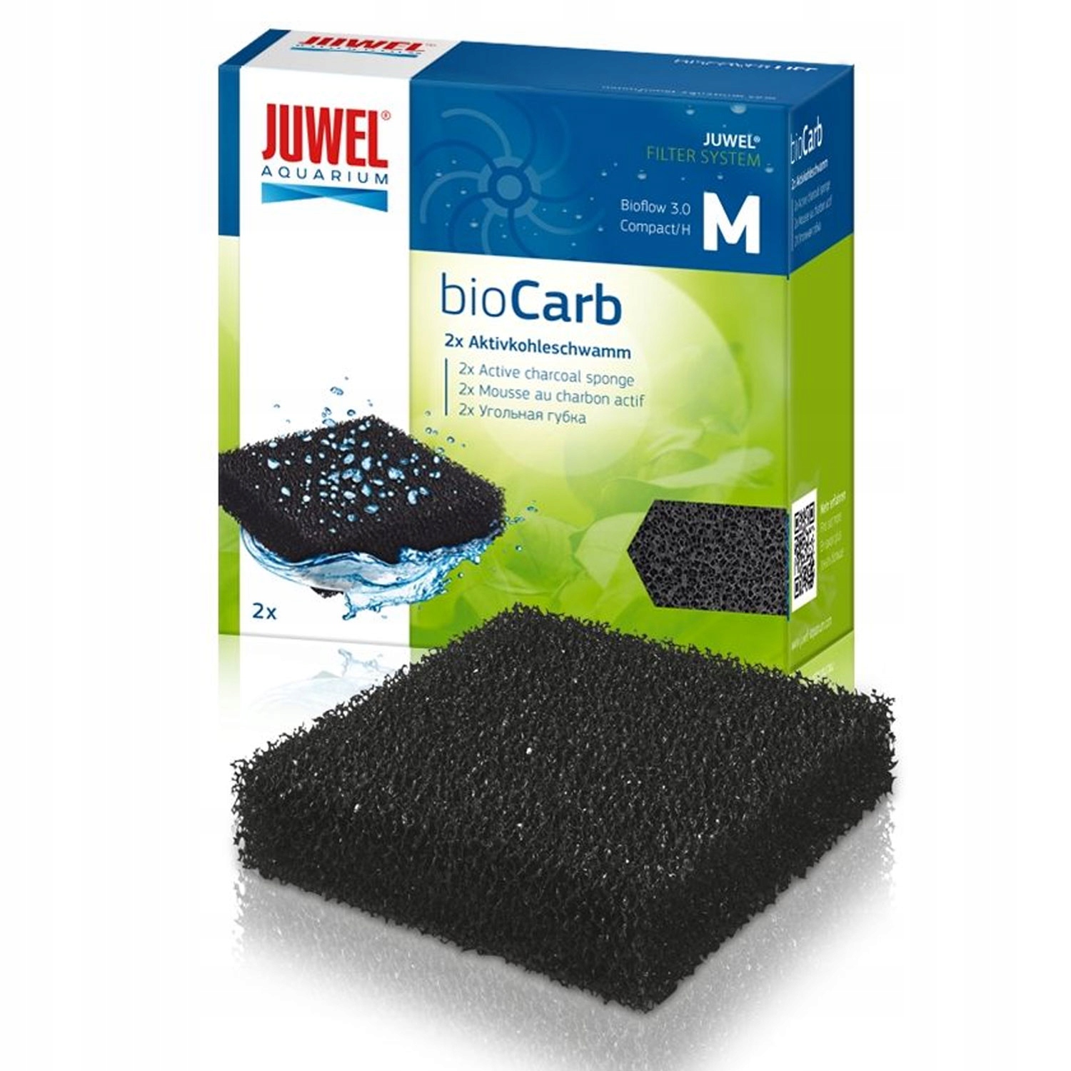 

Juwel bioCarb M (3.0/Compact) 2szt gąbka węglowa