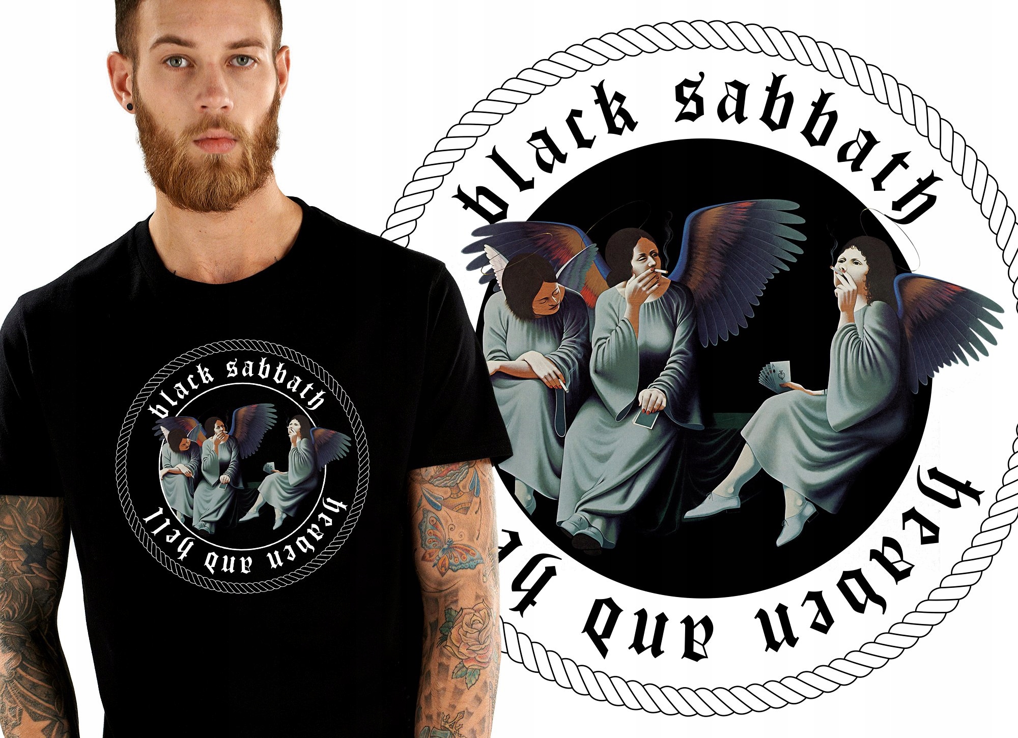 

Black Sabbath Ozzy Impact 2018 Koszulka Męska S