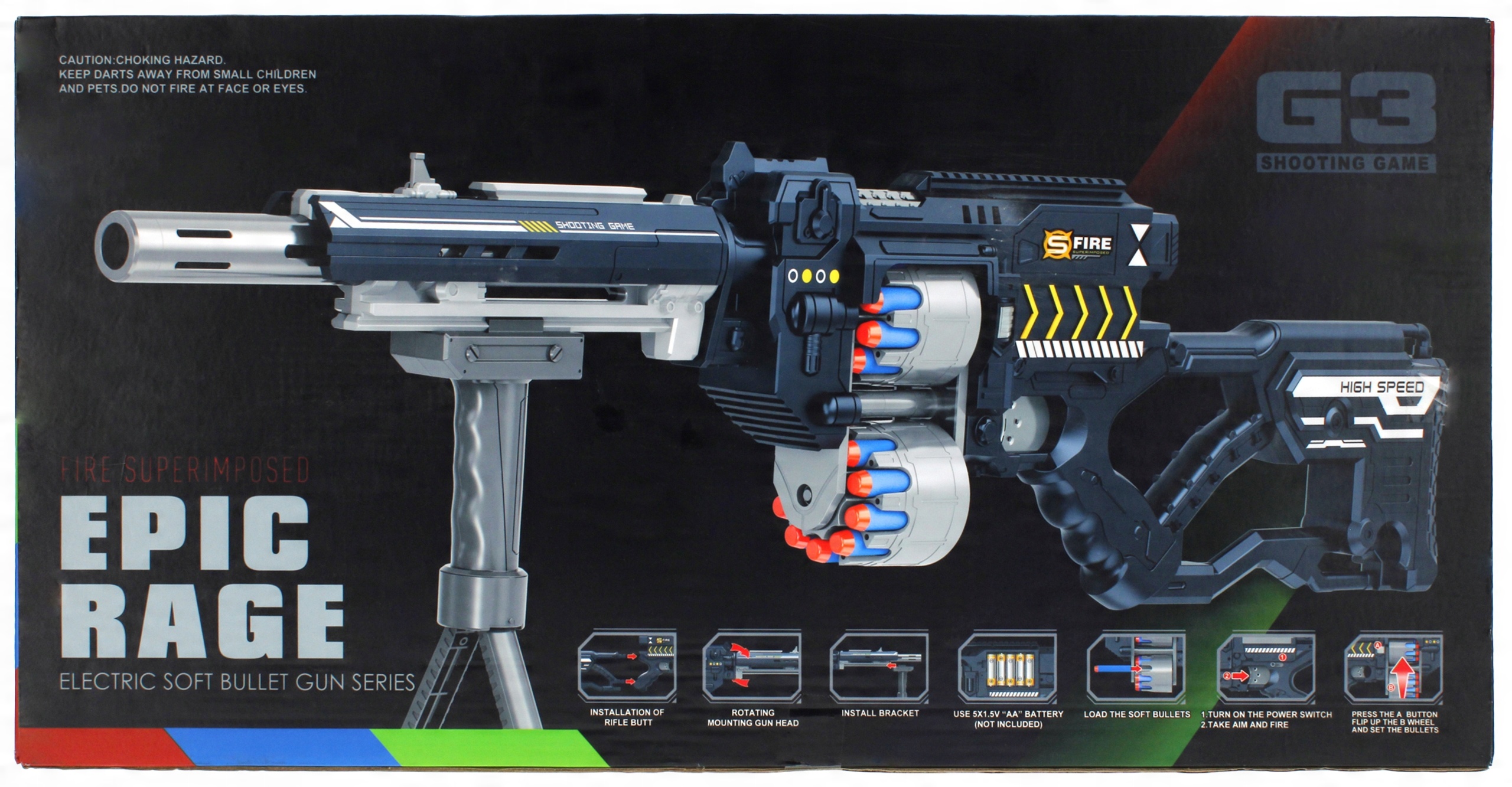

Karabin Na Baterie Broń Pistolet Piankowe Strzałki