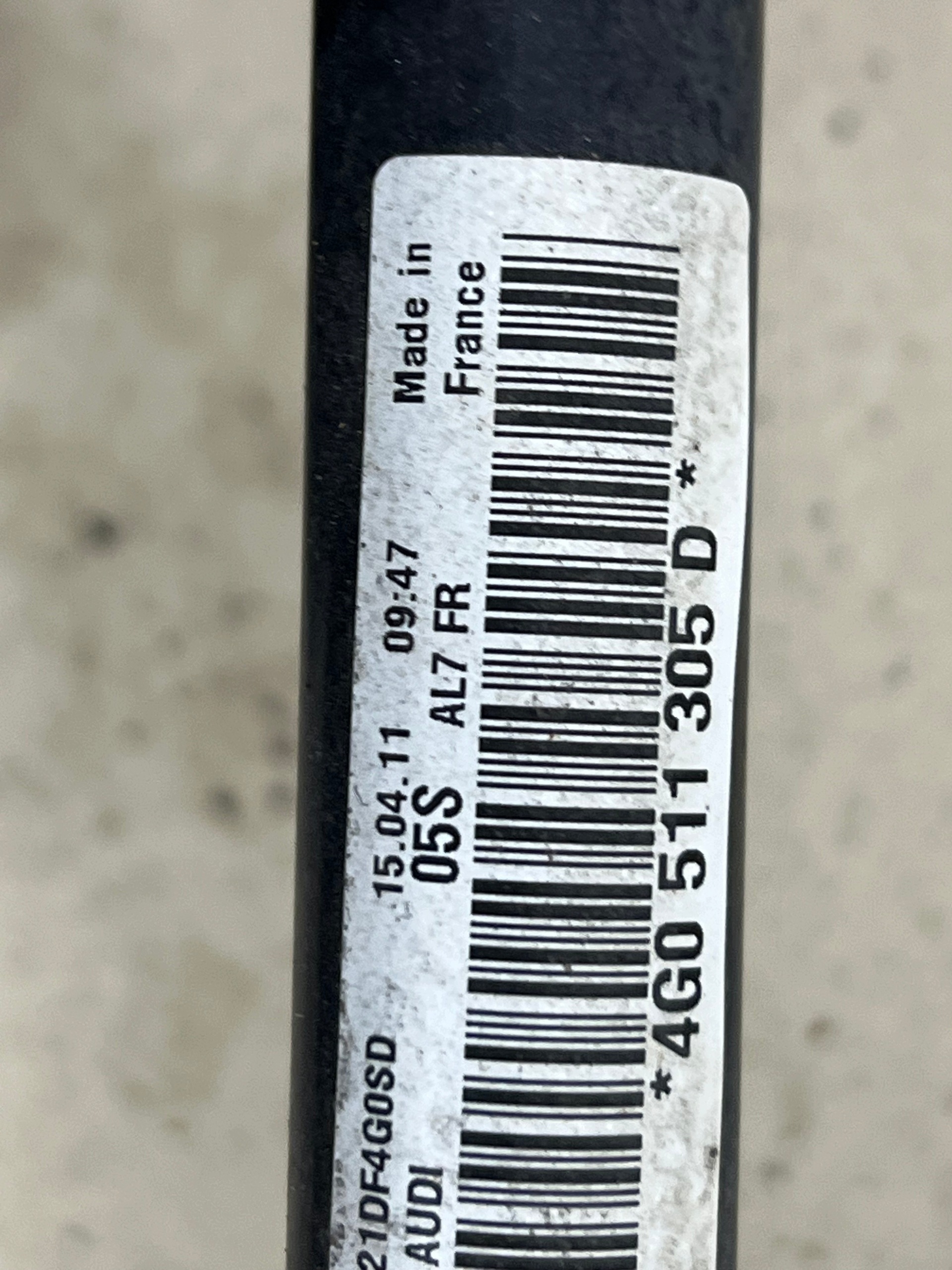 Audi A6 C7 A7 Achsträger heck hinten 4G0505235Q
