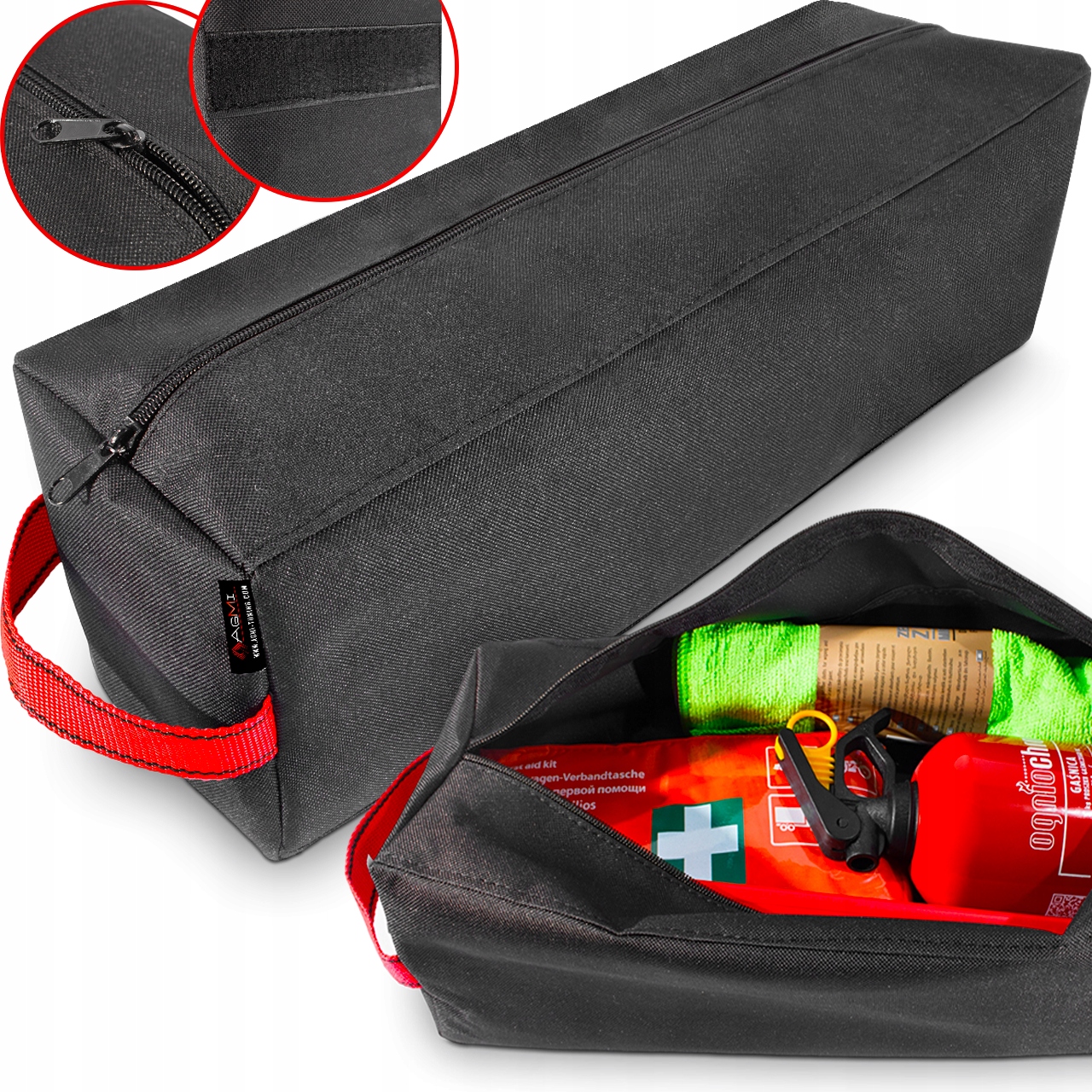 Torba organizer do bagażnika Agmi z rzepem i rączką 0,200 kg