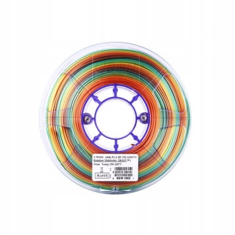 

eSun Silk-PLA Filament Tęczowy Multicolor 1.75mm
