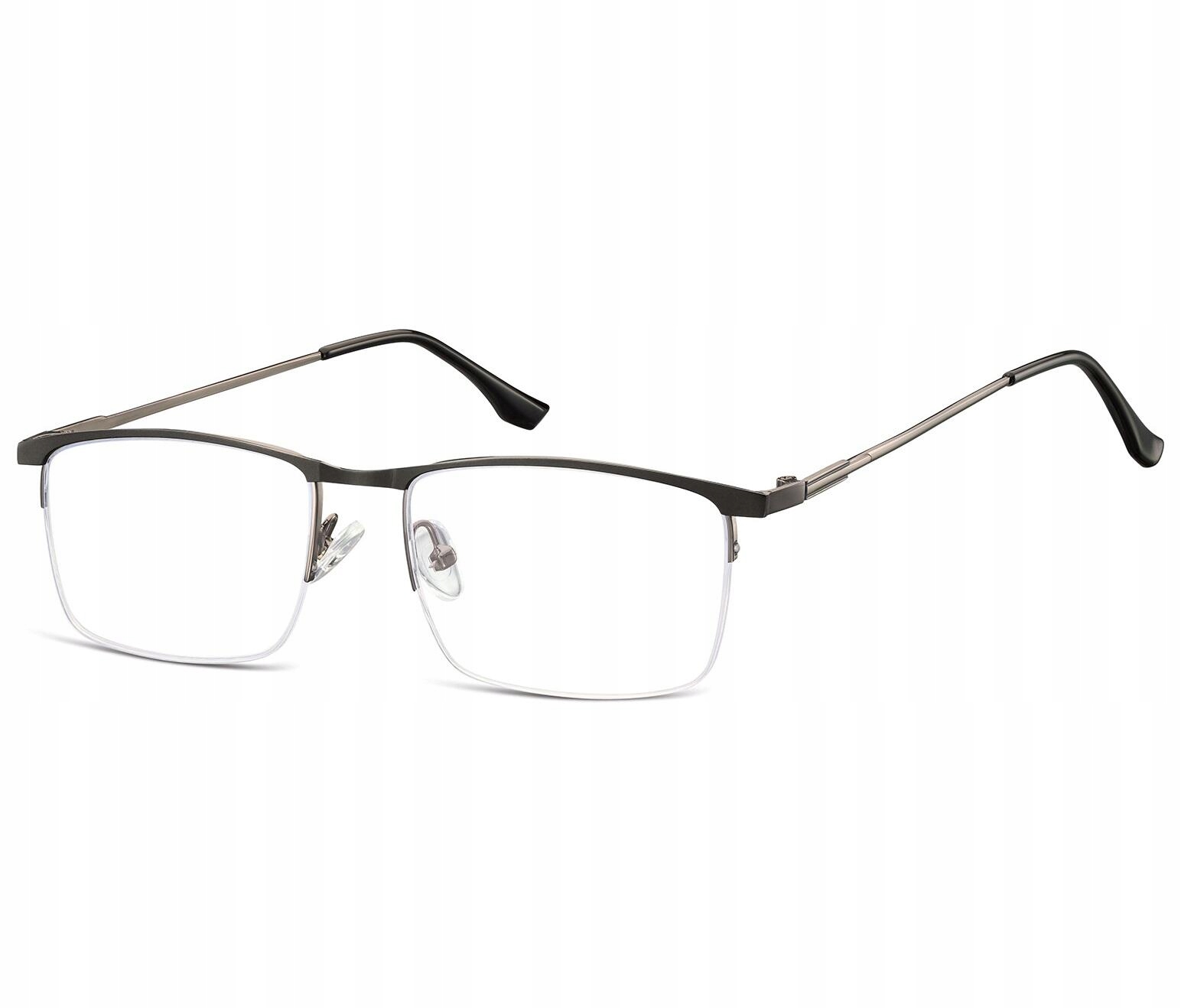 Obdélníkové korekční brýle s žilkováním