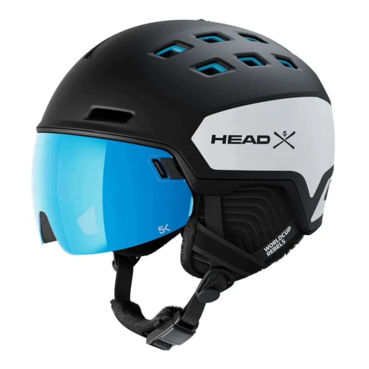 Kask z przyłbicą szybą Head Radar 5K Wcr 2027 56-59 cm