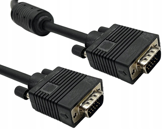 KABEL VGA - VGA D-SUB DO MONITORA FULL HD FHD 2m