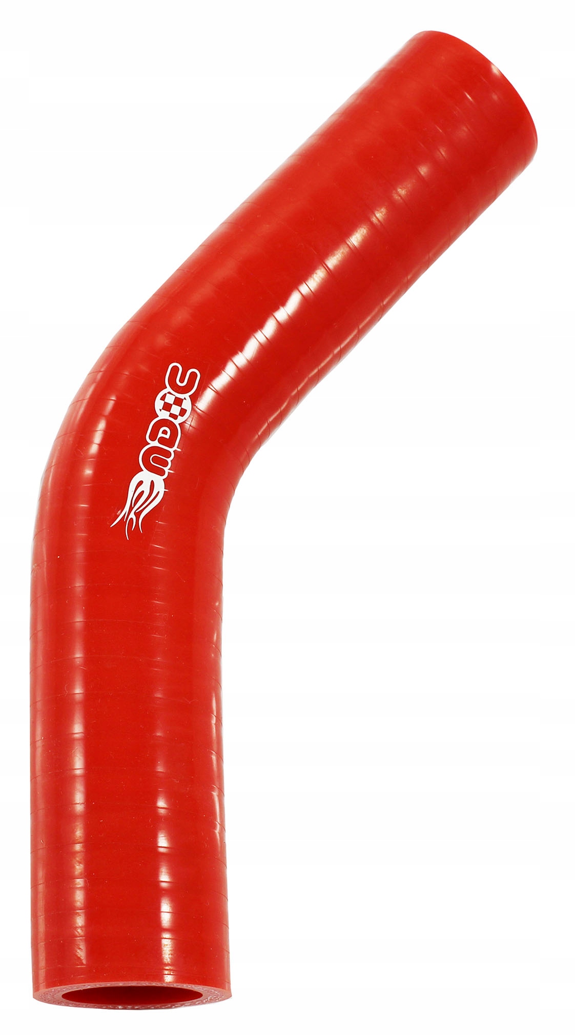 MDC KOLANKO SILIKONOWE 38mm 45st czerwone turbo