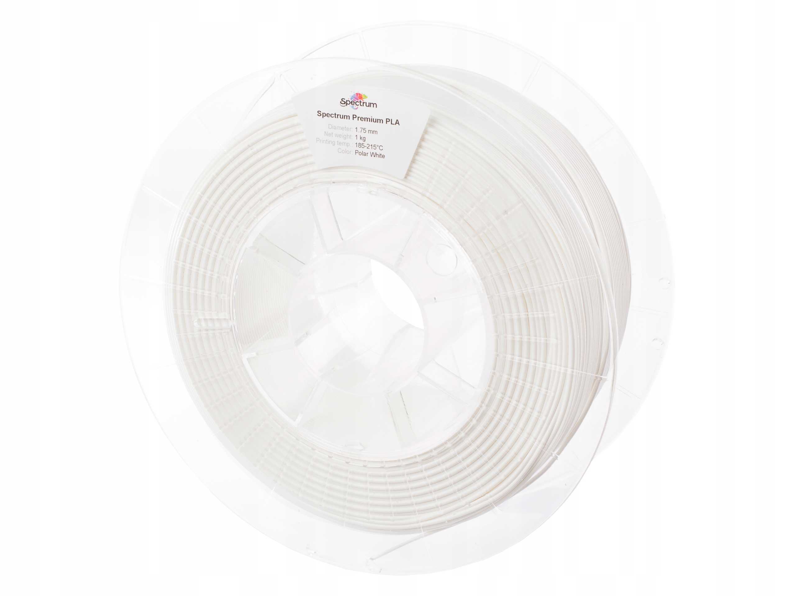 Filament Spectrum Premium PLA 1,75mm 1000g biały polar white