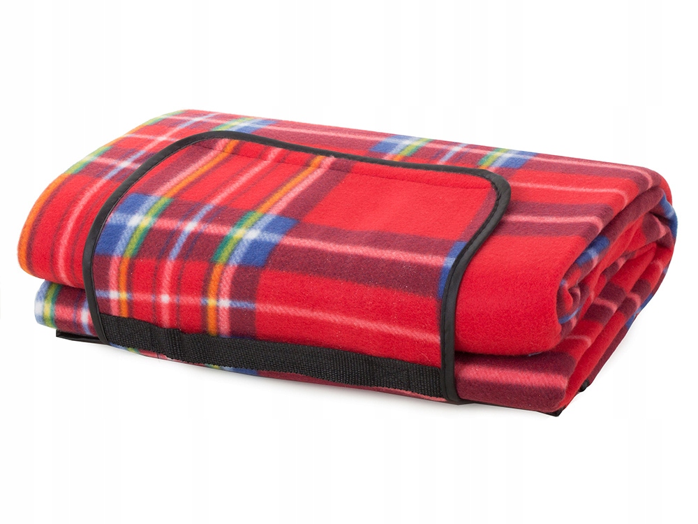 Koc plażowy piknikowy biwakowy 150x200 biwak Cechy dodatkowe izolowany spód uchwyt do przenoszenia zapięcie