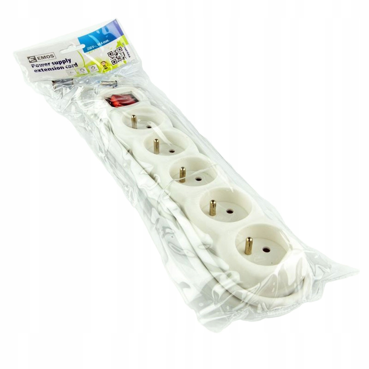 

Przedłużacz Na 5 Gniazd Z/u+wyłącznik P1512 Emos