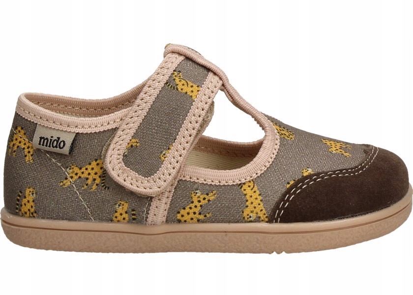 Mido Tenisówki 189 20 Leopard Barefoot