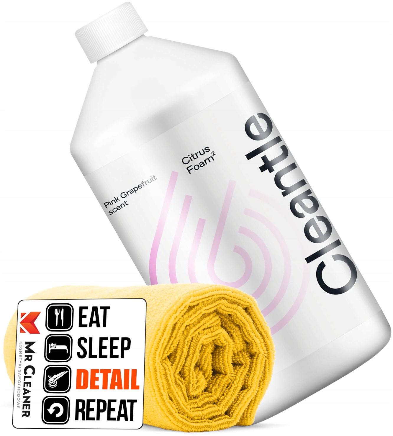 

Cleantle Citrus Foam zasadowa Piana Aktywna 1 L