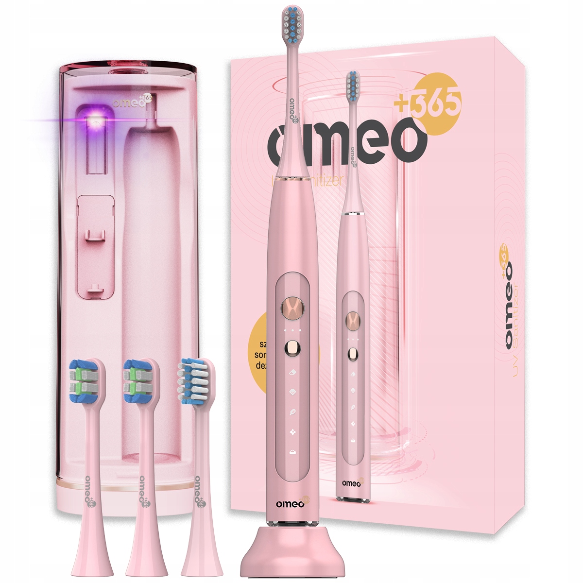 

Szczoteczka Soniczna Do Zębów Omeo Uv Sanitizer