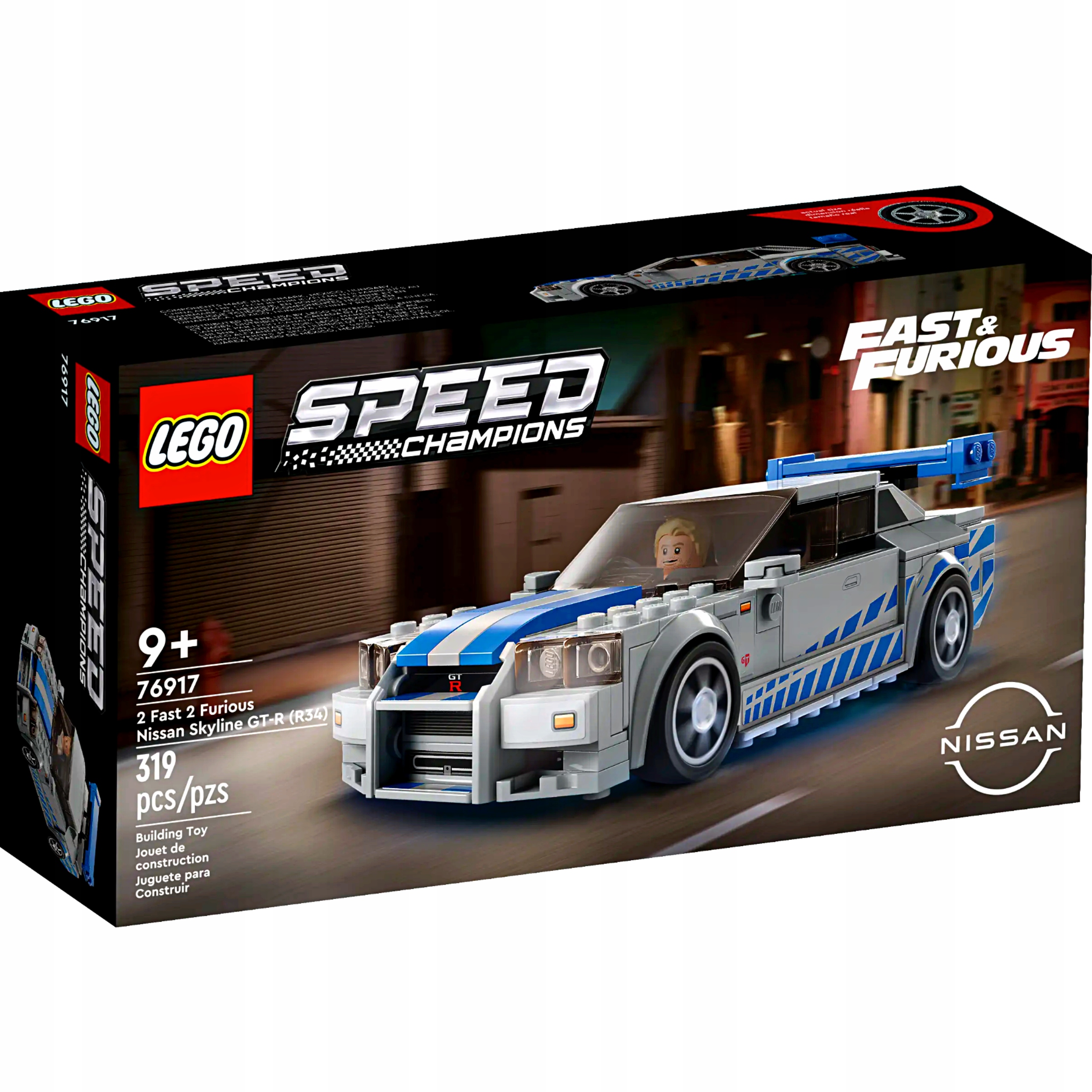 Lego Speed Champions 76917 Nissan Skyline Gt-r