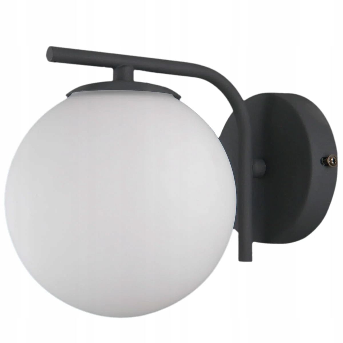 Italux Nástenná lampa Raddi Led čierna, 5 W, moderný štýl