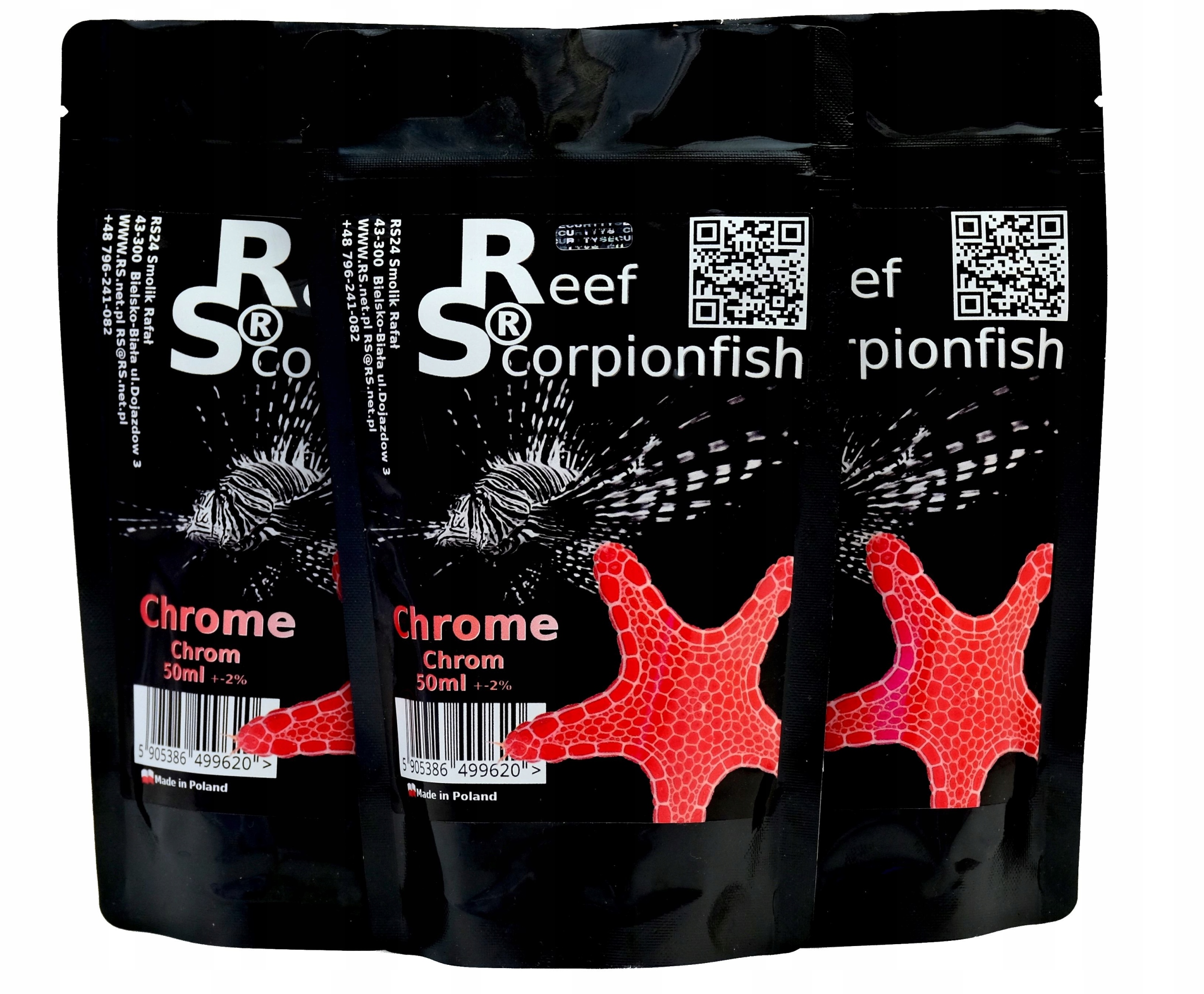 Chromový Doplněk Reef Scorpionfish Chrom 50 ML Pro Mořské Akvárium