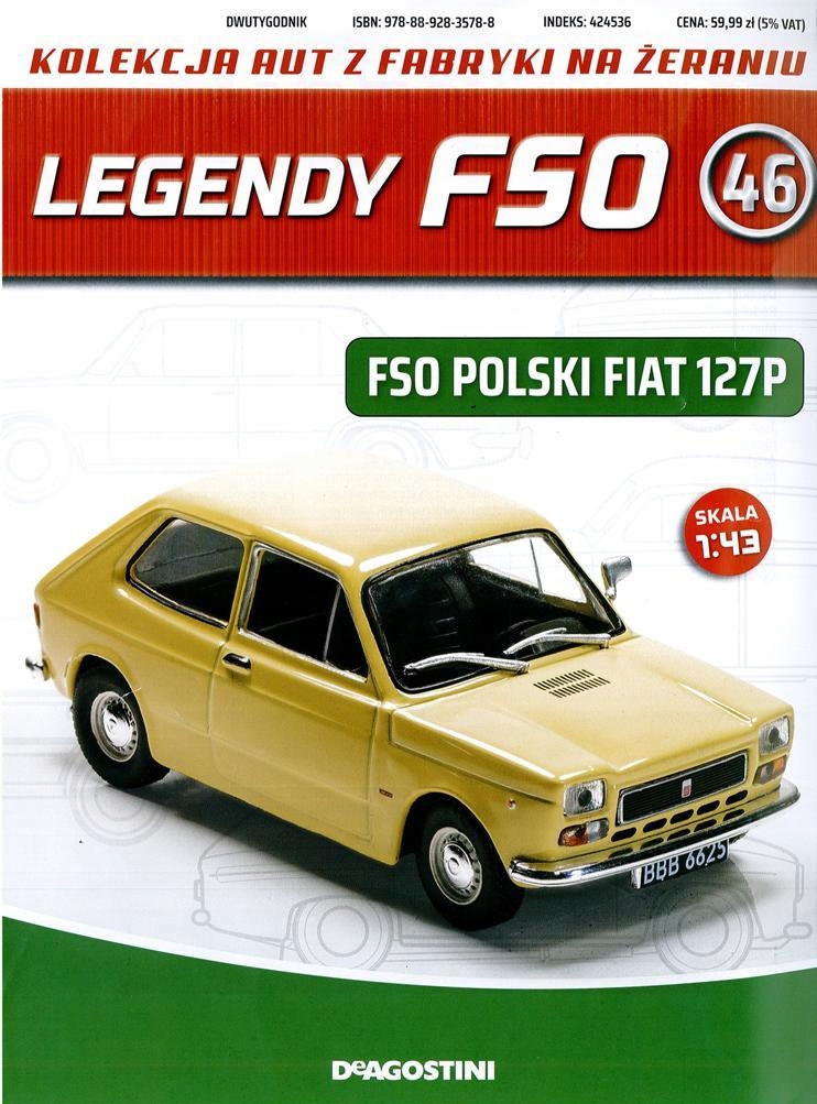 LEGENDY FSO nr 46 - POLSKI FIAT 127P