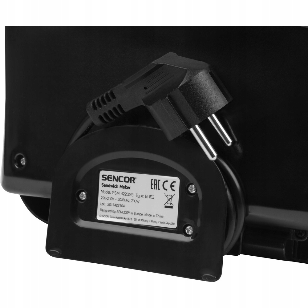 Toster Opiekacz Do Kanapek Chleba Sencor 700W Model Sencor SSM 4220SS