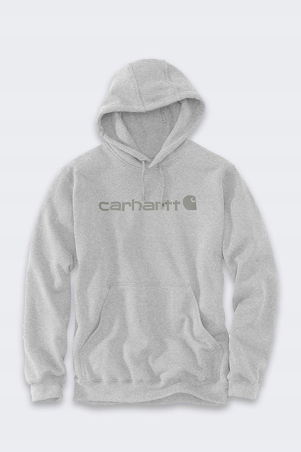 Carhartt Mikina Marquette Logo s kapucí XL Heather Gray