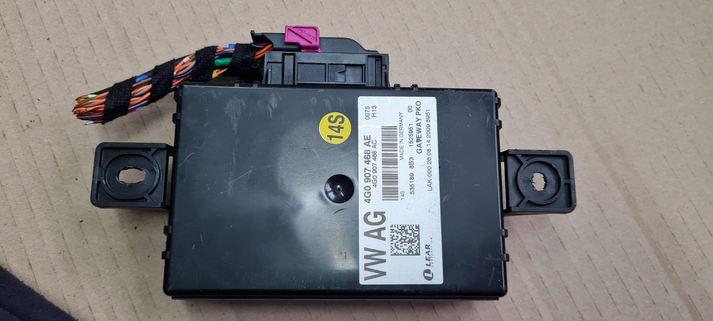 A6 C7 4G LIFT module control unit GATEWAY 4G0907468AE A7 4G