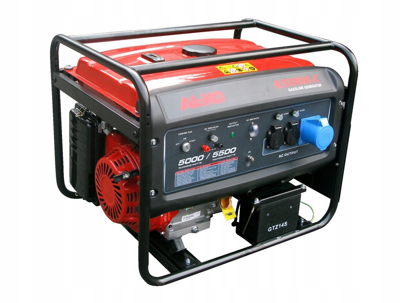 Agregat Prądotwórczy Generator Jednofazowy Al-ko 5500 W 389 cm3 Avr Starter