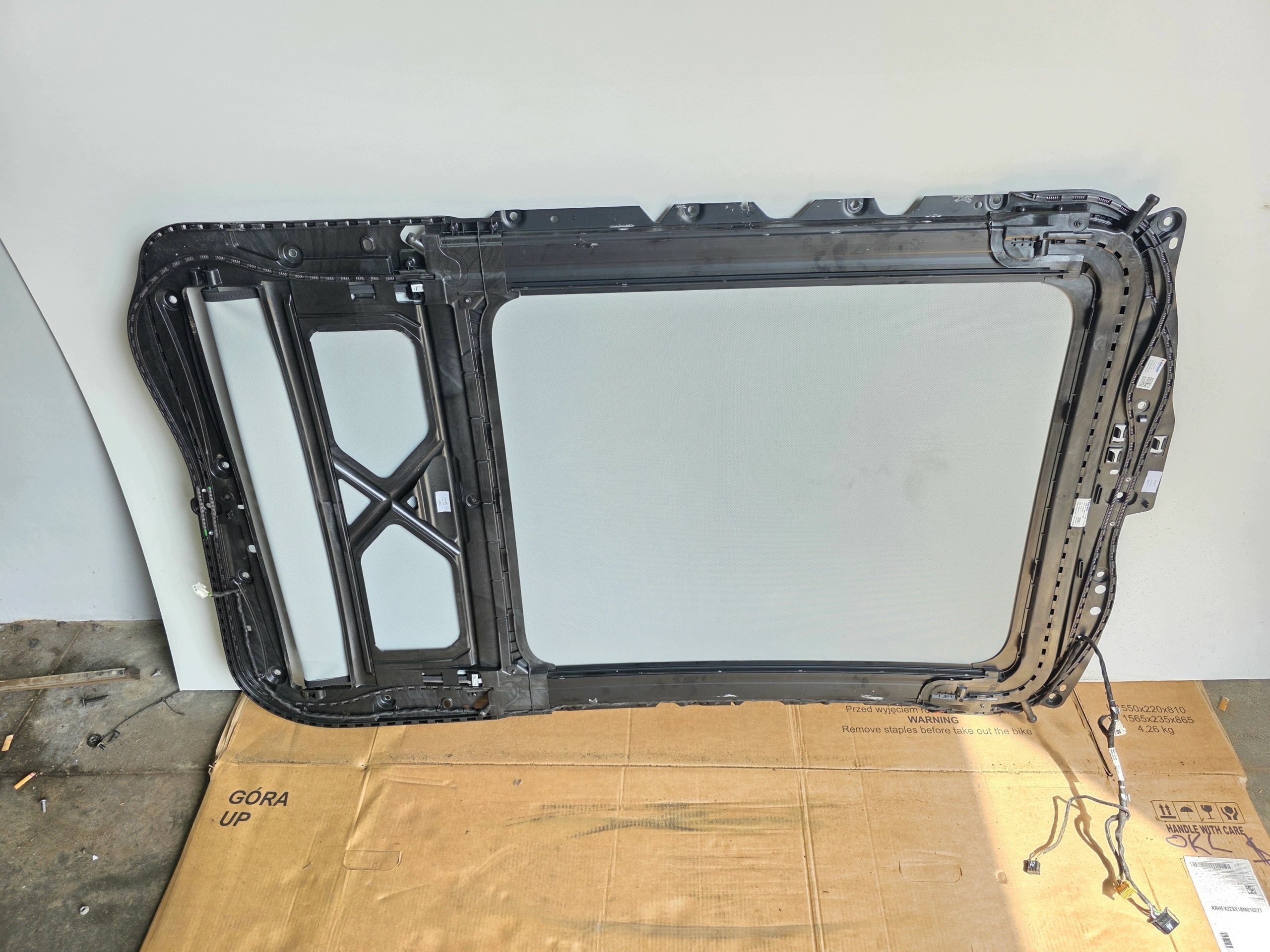 Schiebedach PANORAMA KOMPLET AUDI A4 B9 AVANT 8W9877041A 1BO