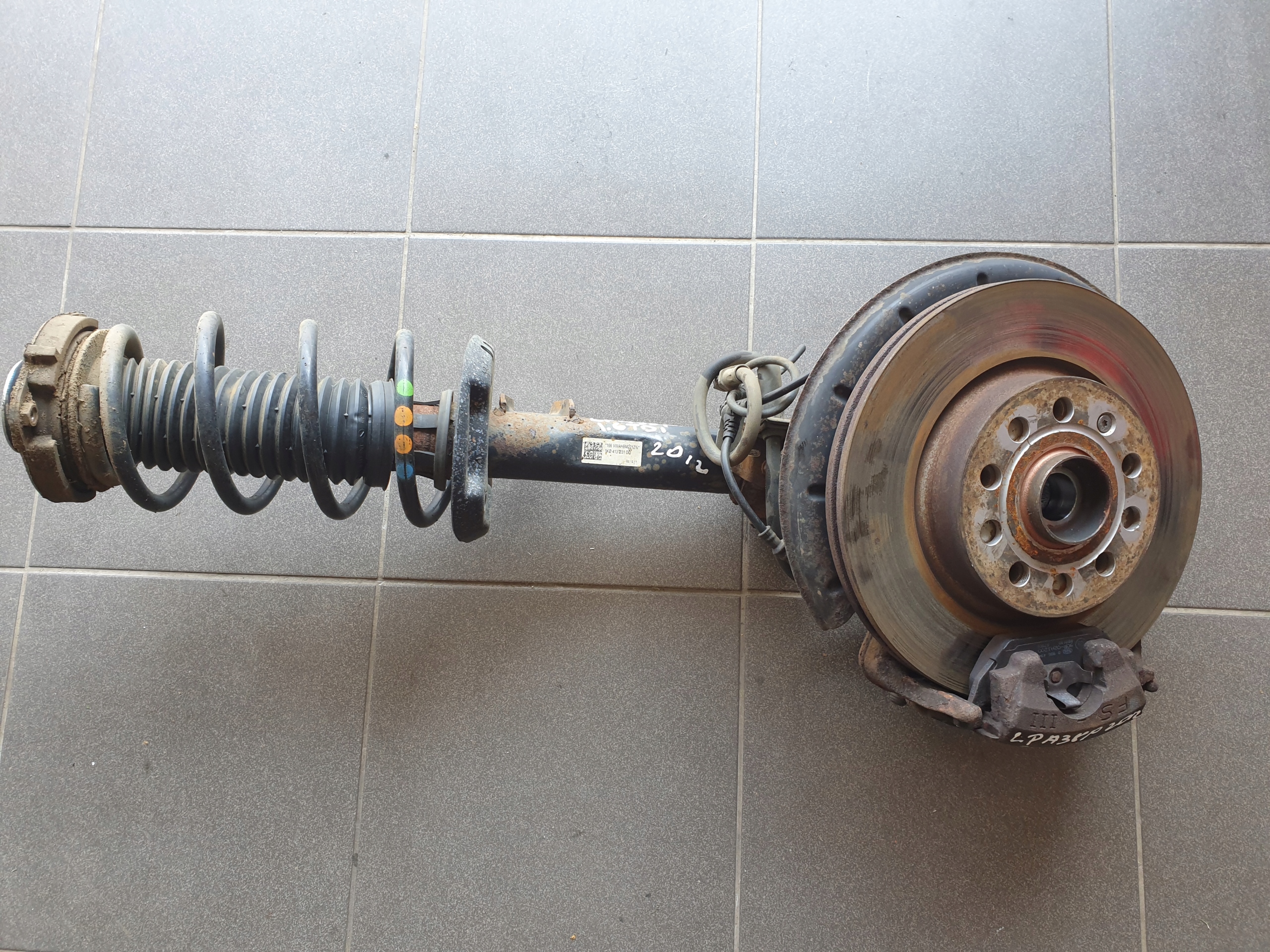 MACPERSON swing AUDI A3 8P 1.6 TDI LP 2008