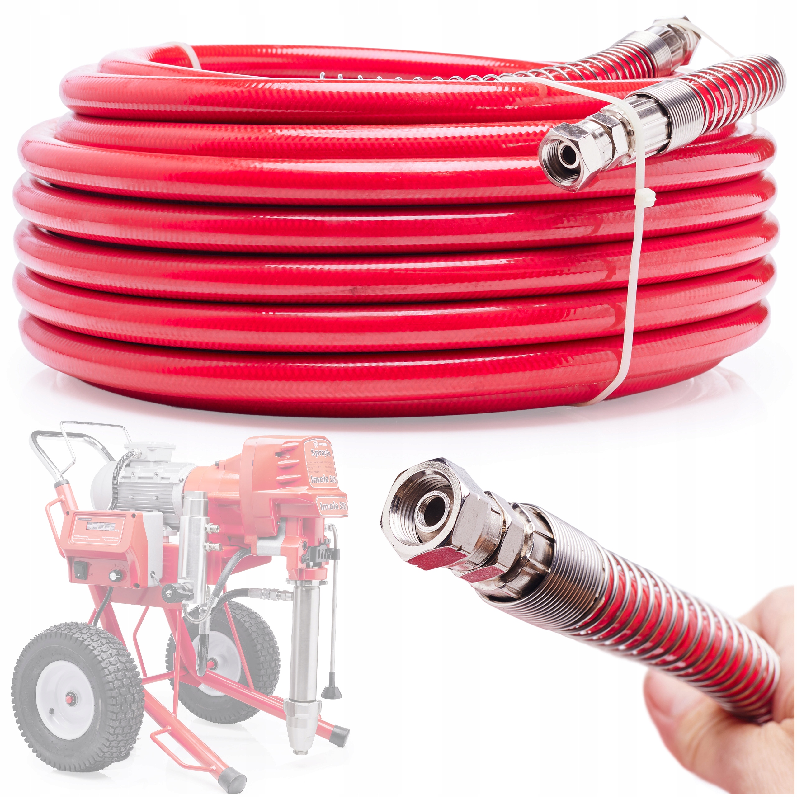 Malířská Hadice Tmelící 20 M 3/8" 280 Bar Pro Techrebal Wagner Dedra Graco