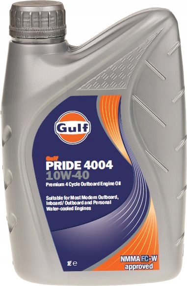 

Gulf Pride do silnika zaburtowego 4Takt 10W40 FCW3