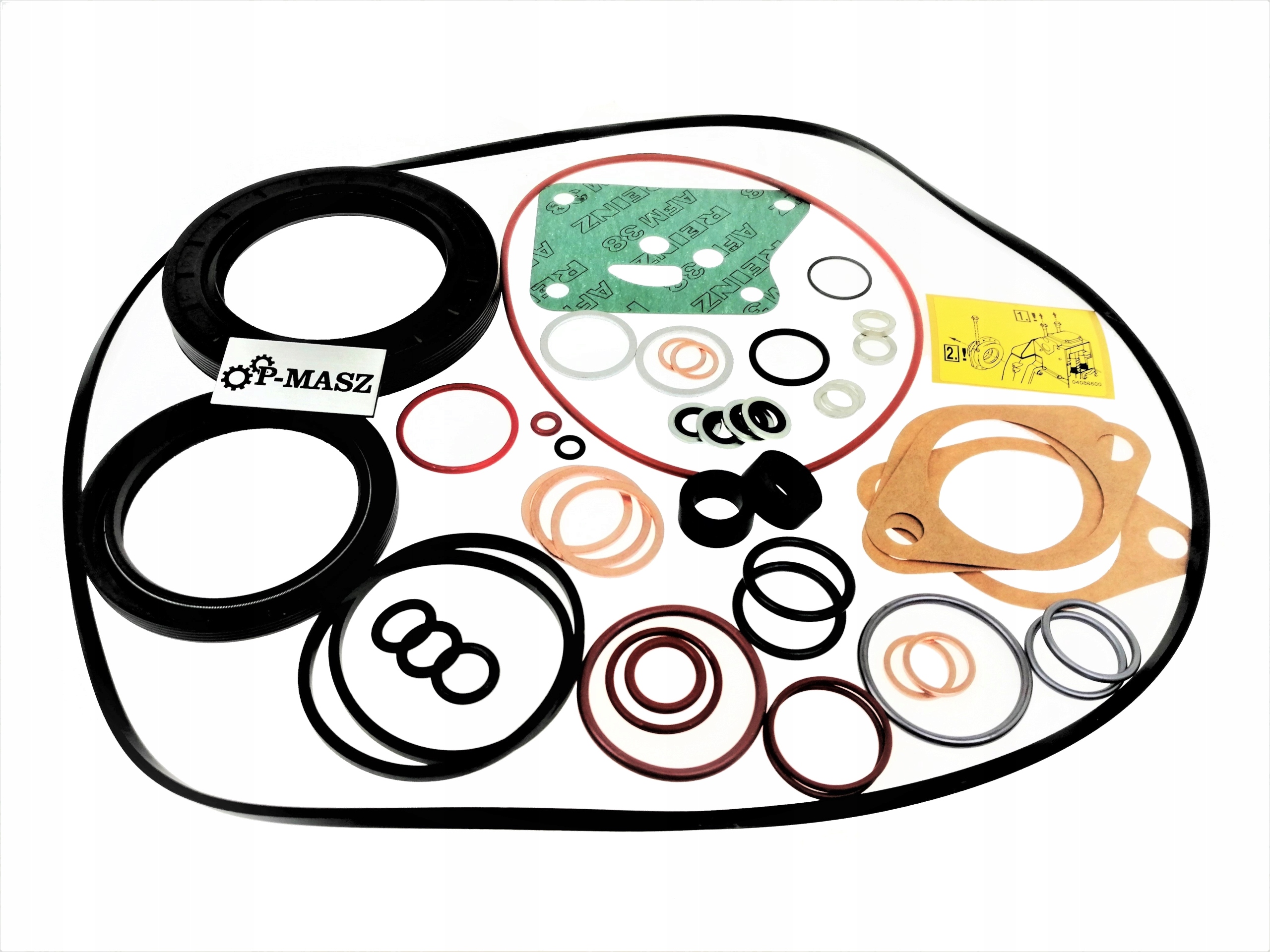 Hatz 1D81 1D90 Oryginalny Komplet uszczelek korpusu 01249322