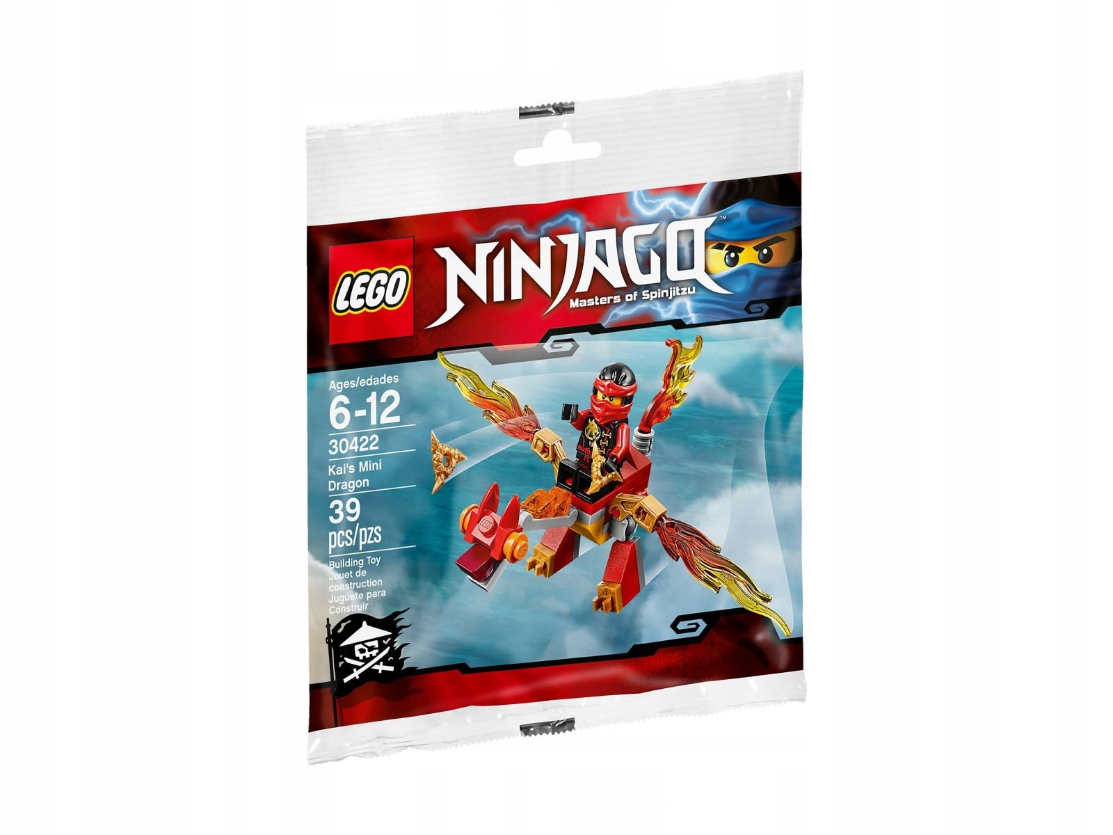 Nový Lego Ninjago Mini drak Kaia 30422 Misb 2016