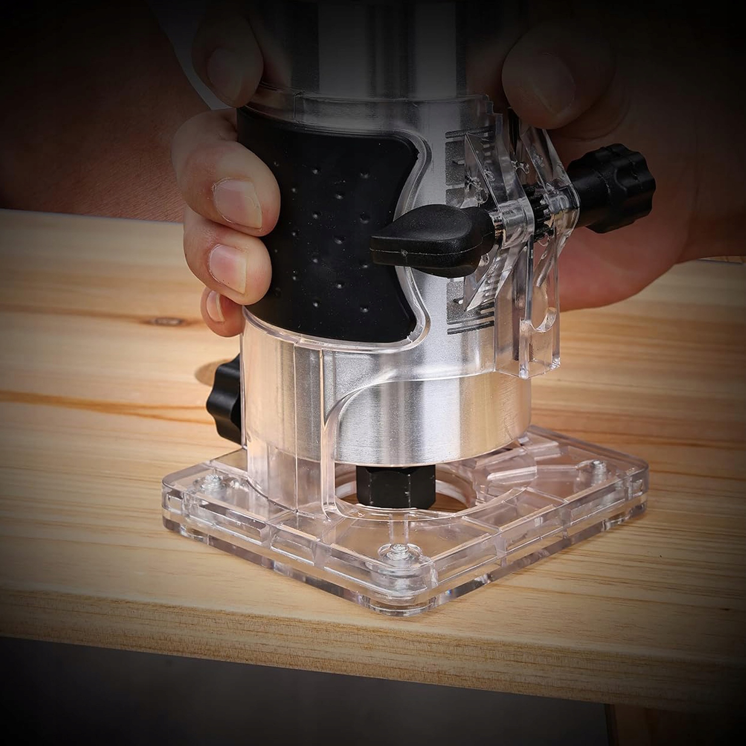 FREZARKA GÓRNOWRZECIONOWA DO KRAWĘDZI DREWNA, ELEKTRYCZNA, RĘCZNA + OSPRZĘT Marka Bedee