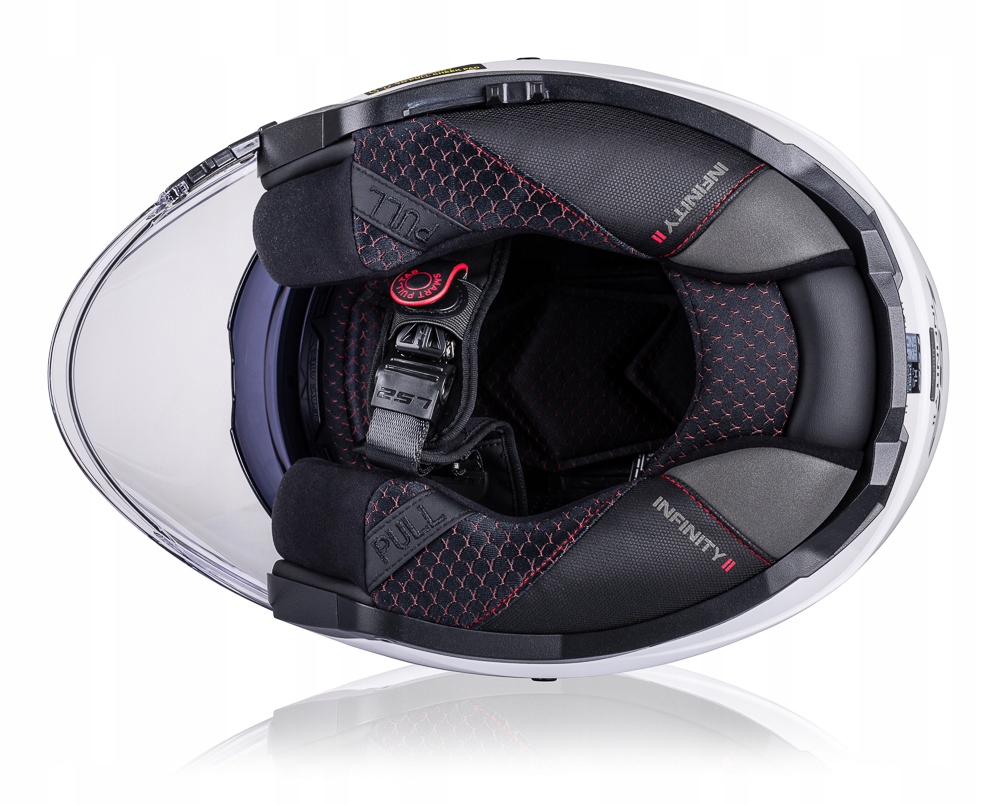 LS2 KASK MOTOCYKLOWY OTWARTY OF603 INFINITY II SOLID WHITE L Model OF603