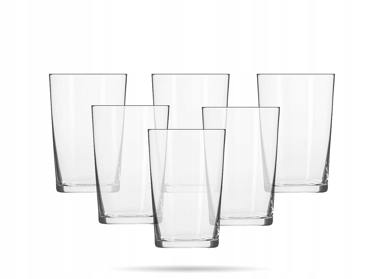 

6 szklanek do herbaty 250 ml Tik Krosno