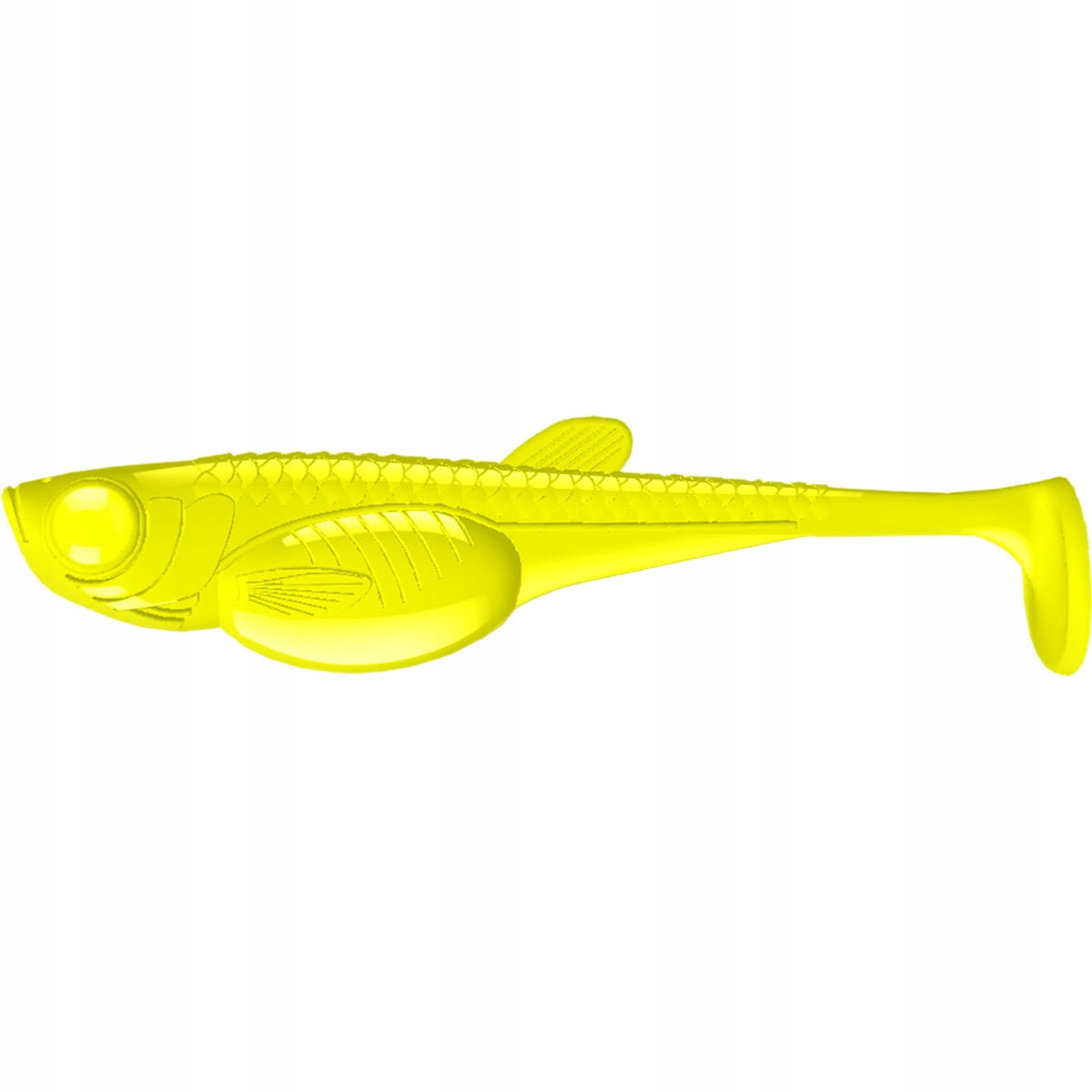 Guma Libra Lures Embrion Shad 2 006 Hot Yellow Fish