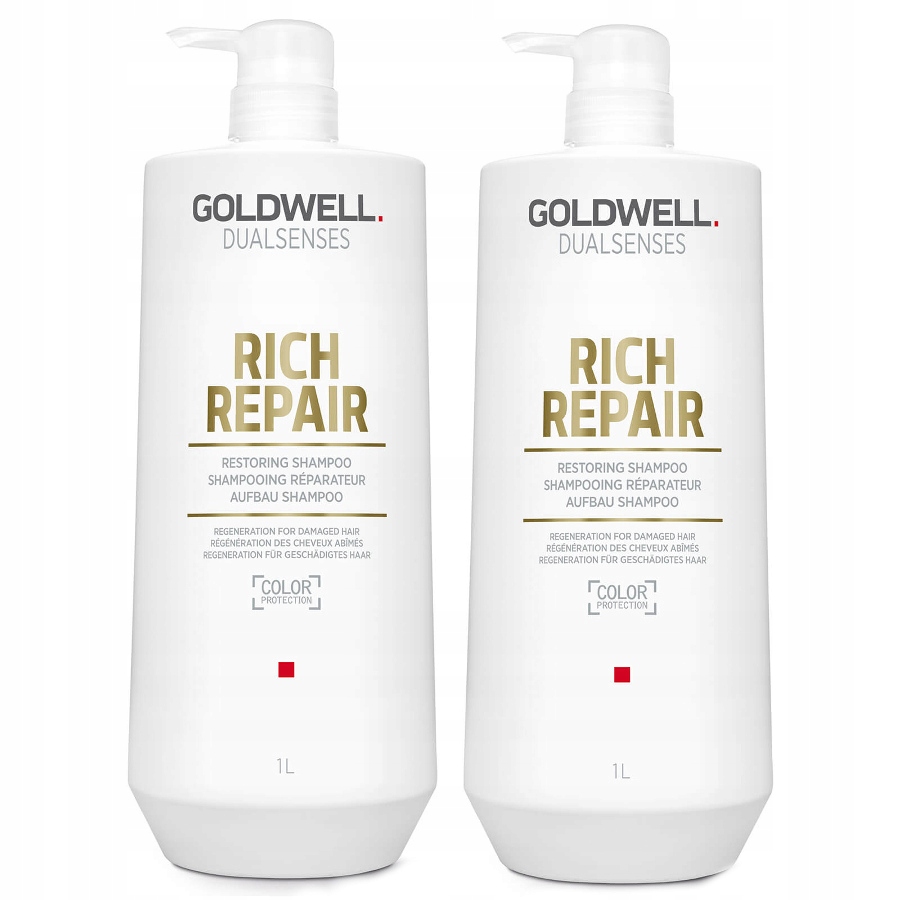 Goldwell Ds Rich Repair šampon 2x 1000 ml regenerační sada na vlasy