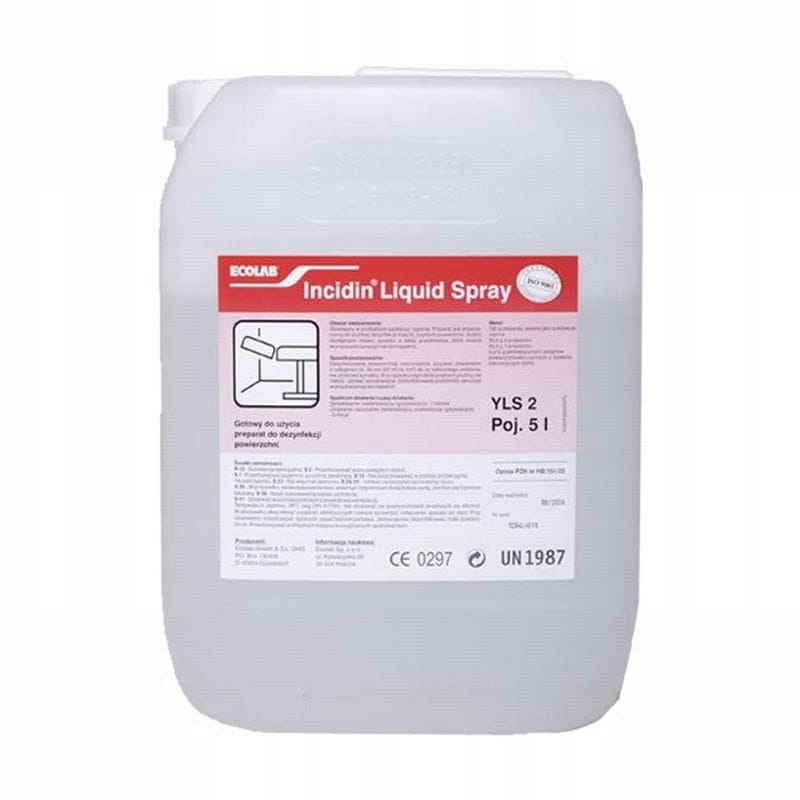 

Incidin Liquid Spray 5L dezynfekcja powierzchni