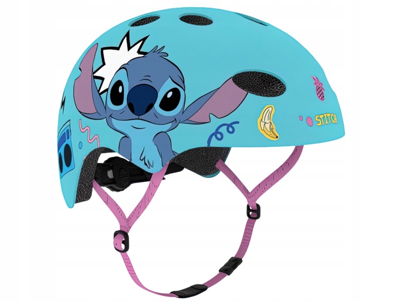 Kask Disney Stitch Wielokolorowy dla Dzieci (rozmiar M)