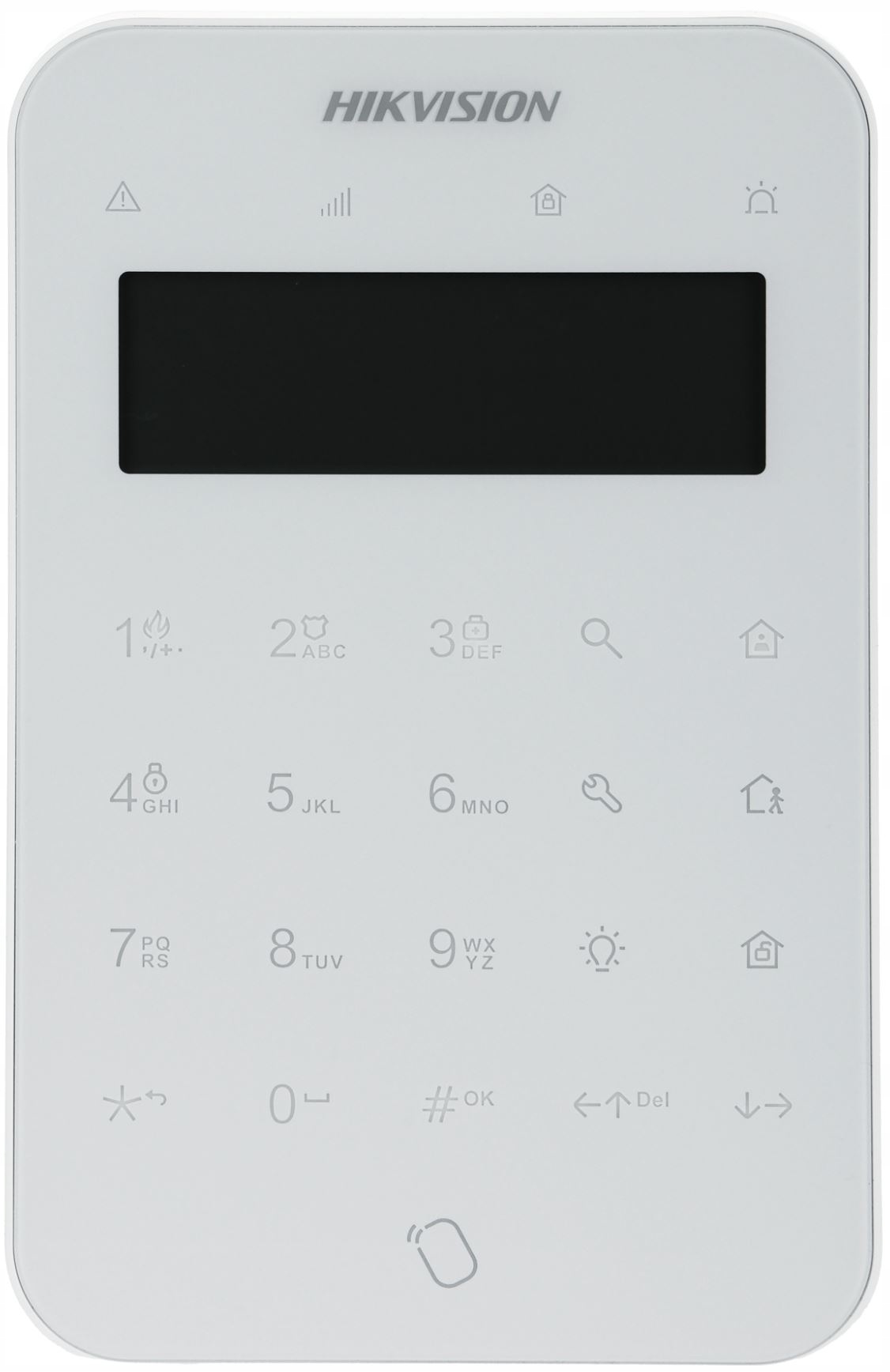 Bezdrôtová LCD klávesnica Ax Pro DS-PK1-LT-WE Hikvision