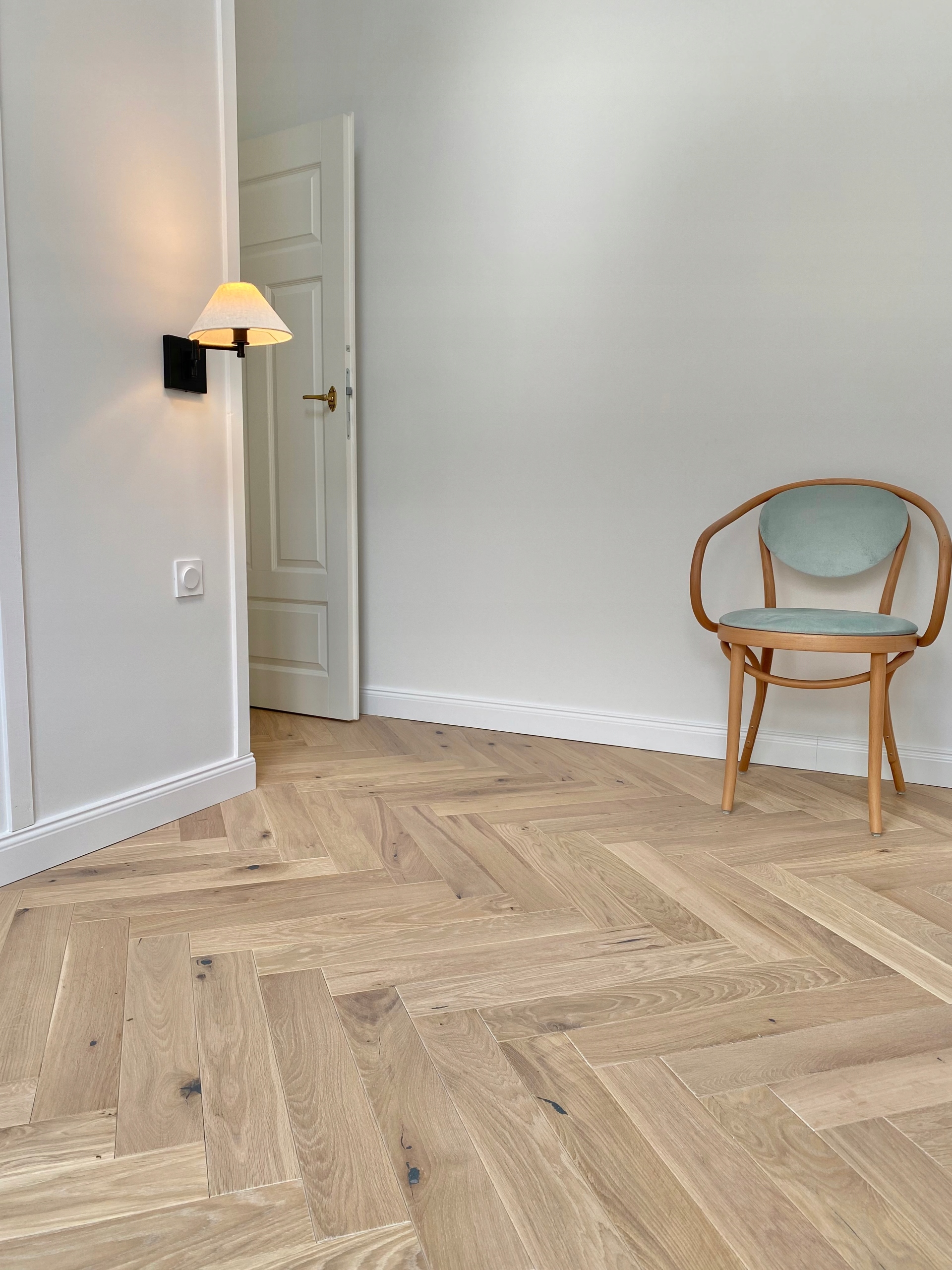 jodełka klasyczna, podłoga dębowa, parkiet dębowy Klasa parkietu 2