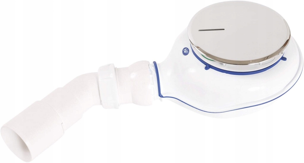 Sifon chrom Odtoková souprava pro sprchovou vaničku, čištěná shora (NHC_029C)